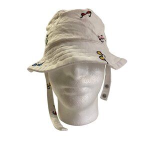 Hanna Andersson Bucket Hat Unisex Kids Sunglasses Print 100% Cotton Size 2T